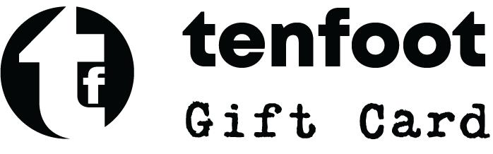 'tenfoot' gift card